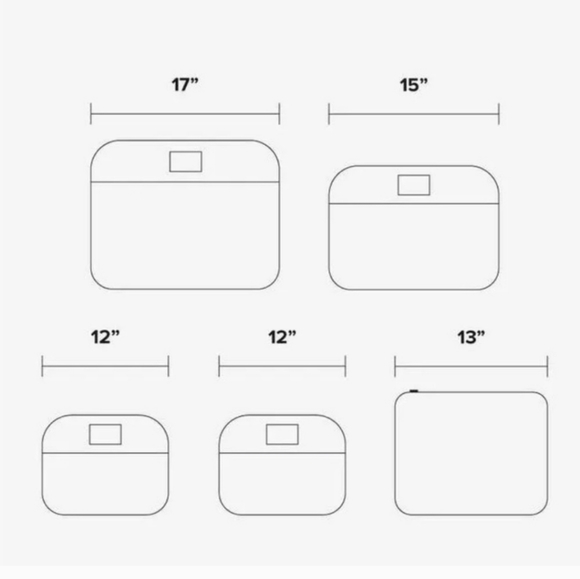 Calpak packing cubes 5-piece set brand - Picture 5 of 5